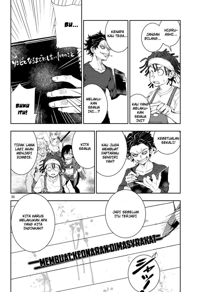 Zombie 100 ~Zombie ni Naru Made ni Shitai 100 no Koto~ chapter 17